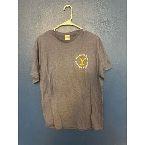 Yellowstone Dutton Ranch T Shirt Mens Large Gray Delta Pro Weight Graphic Tee